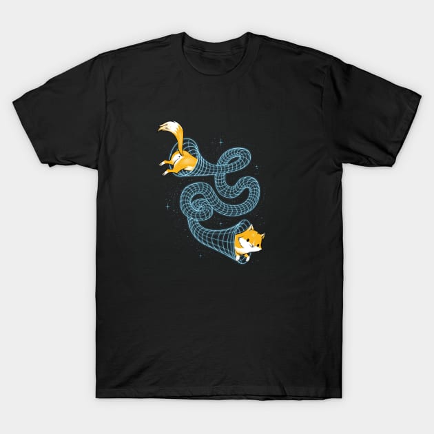 Wormhole Cat T-Shirt by Tobe_Fonseca